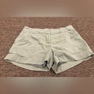 EUC! Bebe Olive Green Women's Shorts bottoms lined Sz 4
